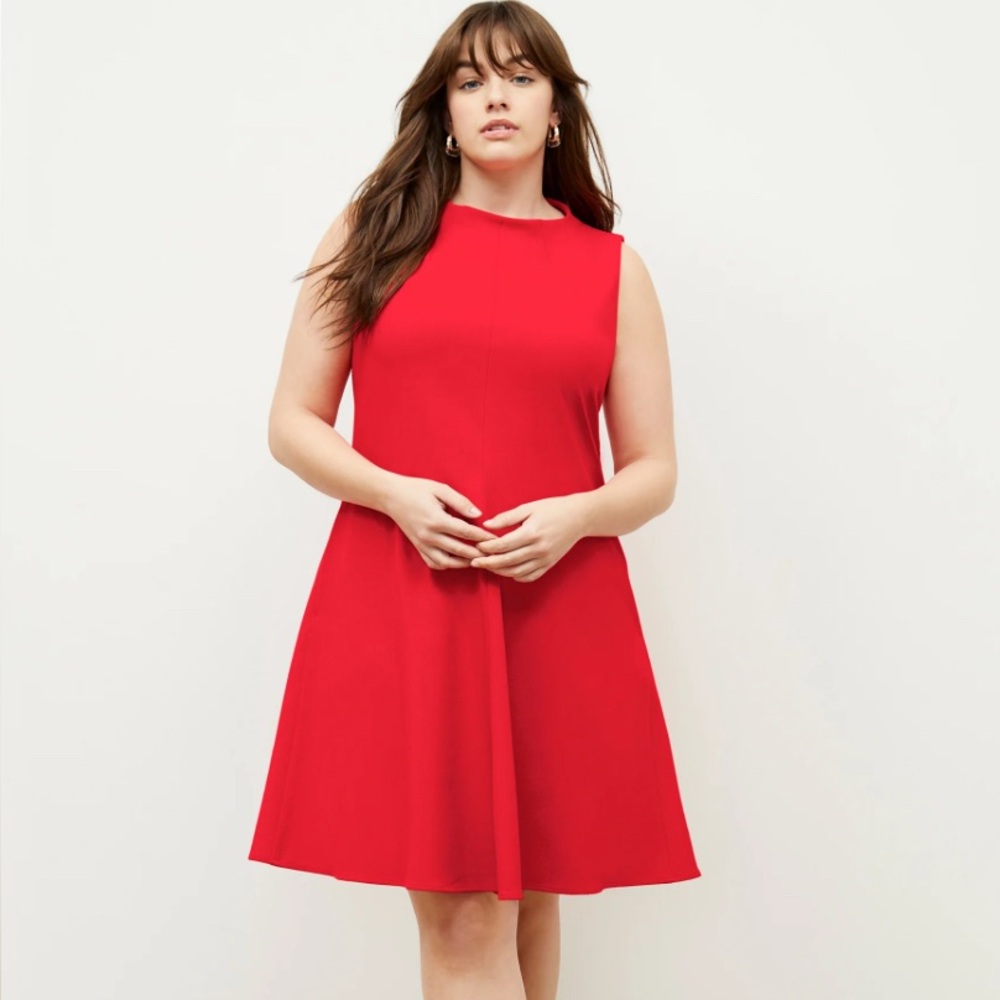 NWT- MM Lafleur Malala Dress- Flame